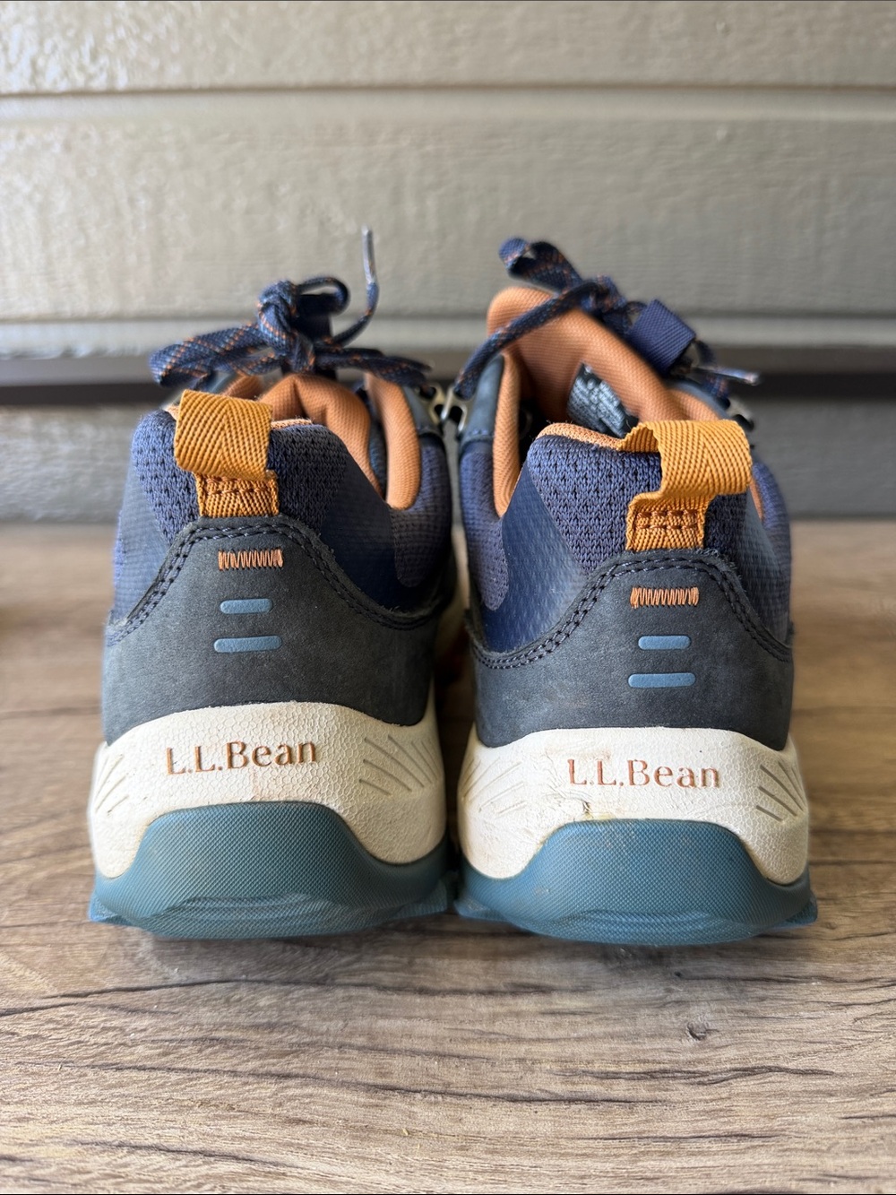 L.L. Bean Shoes Mens Tek sport Waterproof Trail Hiking Sneakers size 9.5 - Picture 10 of 11